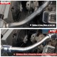 Ultra Radiator Hose 24" With 2 End Caps Stainless Steel Radiator Flexible Coolant Water Hose Kit Universal UHR24 12254