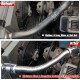 Ultra Radiator Hose 24" With 2 End Caps Stainless Steel Radiator Flexible Coolant Water Hose Kit Universal UHR24 12254 Ultra Radiator Hose 24" With 2 End Caps Stainless Steel Radiator Flexible Coolant Water Hose Kit Universal UHR24 12254