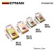 EPMAN 110PCS Screw and Nut Clip Set Interior Trim Fastener Clips For Vehicle EPAA08G70K