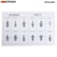 EPMAN 350PCS Auto Fastener Kit Car Universal Plastic Nylon Fixing Clip Rivet Door Panels Retainer Fender Liner EPSLK350F