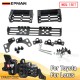 EPMAN Car Seat Brackets Storage Basket,Storage Tray for Toyota Tacoma 2005-2023 for Toyota 4Runner for Lexus GX470/460 2003-2023 EPAA01G282