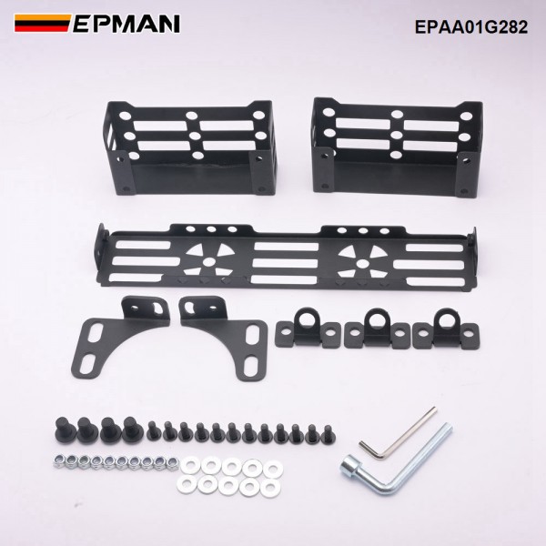 EPMAN Car Seat Brackets Storage Basket,Storage Tray for Toyota Tacoma 2005-2023 for Toyota 4Runner for Lexus GX470/460 2003-2023 EPAA01G282