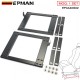 EPMAN Vehicle Universl Racing Seat Mount Brackets  bracket Rail for L/R model EPAA40G02