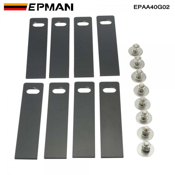 EPMAN Vehicle Universl Racing Seat Mount Brackets  bracket Rail for L/R model EPAA40G02