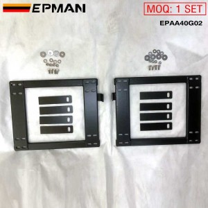 EPMAN Vehicle Universl Racing Seat Mount Brackets  bracket Rail for L/R model EPAA40G02