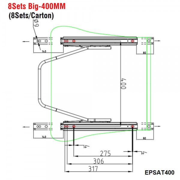 EPMAN 24SETS (8SETS/CARTON) UNIVERSAL SLIDING SLIDER SEAT ADJUSTER MOUNT RAIL FITS SPORTS RACING / 4WD SEATS EPSAT365-24SETS/ EPSAT400-24SETS EPMAN 24SETS (8SETS/CARTON) UNIVERSAL SLIDING SLIDER SEAT ADJUSTER MOUNT RAIL FITS SPORTS RACING / 4WD SEATS EPSAT365-24SETS/ EPSAT400-24SETS