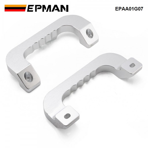EPMAN 10SETS/CARTON Aluminum Alloy Interior Parts Grab Handles Door Armrest compatible with For Toyota Hiace 200 Series EPAA01G07-10T