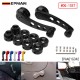 EPMAN Universal Window Crank Handle Kit CNC Precision Cut Solid Billet Aluminum Direct Replacement for Toyota Honda Ford Nissan & More Hard Anodized EPAA01G342