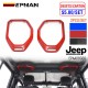 EPMAN 20SETS/CARTON 2PCS/SET Top Speaker Audio Surround Trim Car Roof Speaker Decoration Cover For Jeep Wrangler JL JLU Gladiator JT 2018-2023 EPAA08G65-20T EPMAN 20SETS/CARTON 2PCS/SET Top Speaker Audio Surround Trim Car Roof Speaker Decoration Cover For Jeep Wrangler JL JLU Gladiator JT 2018-2023 EPAA08G65-20T