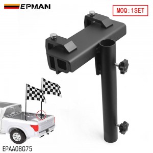 EPMAN Universal Flag Pole Holder Heavy-Duty Flag Pole Mount for Truck Mount EPAA08G75