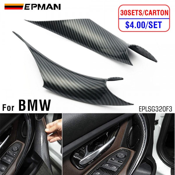 EPMAN 30SETS/CARTON Door Pull Handle Covers Replacement for BMW 3 4 Series Driver Side & Passenger Side for BMW F30 F35 320i 320Li 328i 328Li 335i 335Li 428i, 435i F32/F36 EPLSG320F3-30T EPMAN 30SETS/CARTON Door Pull Handle Covers Replacement for BMW 3 4 Series Driver Side & Passenger Side for BMW F30 F35 320i 320Li 328i 328Li 335i 335Li 428i, 435i F32/F36 EPLSG320F3-30T