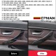 EPMAN 30SETS/CARTON ABS Carbon Fiber Left Right Side Door Handle Outer Cover Replacement Compatible with BMW 3’ F30/F31 2012-2018 and 4’ F32/F33 2014-2017 EPLSNM3M4-30T