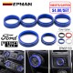 EPMAN 100SETS/CARTON Aluminum Alloy Air Conditioner Audio Volume Tune 4WD Switch Knob Ring Interior Covers Trim for Ford F150 XLT 2016-2020 EPNSF150-100T EPMAN 100SETS/CARTON Aluminum Alloy Air Conditioner Audio Volume Tune 4WD Switch Knob Ring Interior Covers Trim for Ford F150 XLT 2016-2020 EPNSF150-100T