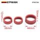 EPMAN 100SETS/CARTON Aluminum Air Conditioner Switch CD Button Knob for Dodge Challenger Charger Chrysler 300 300s 2015-2019, for Ram 2013-2018 EPNST300-100T