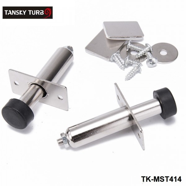 TANSKY - Universal 2Pcs/Set Stainless Chrome Door Poppers Trunk Popper Street Rod TK-MST414