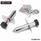 TANSKY - 2Pcs/Set Stainless Chrome Door Poppers Trunk Popper Street Rod For FORD Mustang GT TK-MST414 TANSKY - 2Pcs/Set Stainless Chrome Door Poppers Trunk Popper Street Rod For FORD Mustang GT TK-MST414