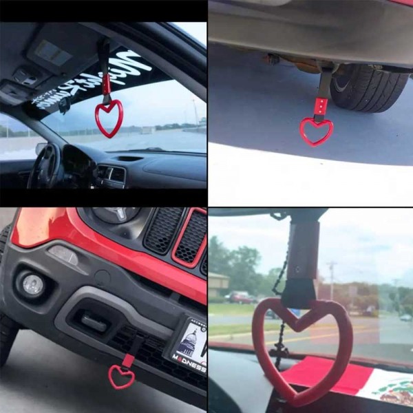  JDM Tsurikawa Ring Subway Train Bus Handle Strap Charm Drift for Cars SUV Subway Bus Auto Interior Exterior Warning Decoration
