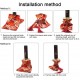 TANSKY Universal JDM Samurai Gearbox Gear Decoration Parts Lever Boot Racing Shift Knob Collars Cover Car Accessories EPAA02G01 TANSKY Universal JDM Samurai Gearbox Gear Decoration Parts Lever Boot Racing Shift Knob Collars Cover Car Accessories EPAA02G01