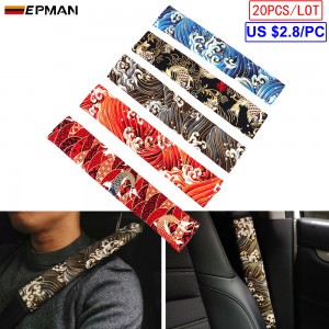 20PCS/LOT Car Seat Belt Cover Universal Auto Seat Belt Covers Shoulder Cushion Protector Safety Belts Shoulder Protection EPHJD2702-20PCS