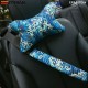 10PCS/CTN JDM Japanese Ukiyo-e Car Seat Head Neck Rest Pillow Car Cover Vehicular Pillow Seat Headrest Accessories EPAA02G04-10PCS