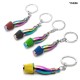 Metal Alloy Air Intake Key Ring Keyring Keychain Gifts YSK06