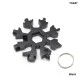 18 In 1 Snowflake Multi Pocket Tool Spanner Hex Wrench Multipurpose Camp Survive Outdoor Multi Tool EDC Keychain Tool YSK07 18 In 1 Snowflake Multi Pocket Tool Spanner Hex Wrench Multipurpose Camp Survive Outdoor Multi Tool EDC Keychain Tool YSK07