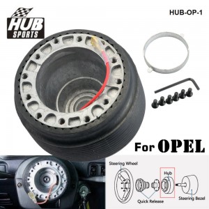 HUB sports Car Racing Steering Wheel Boss Kit Hub Adapter For Opel Vauxhall Calibra Vectra Cavalier Tigra Omega Senator HUB-OP-1