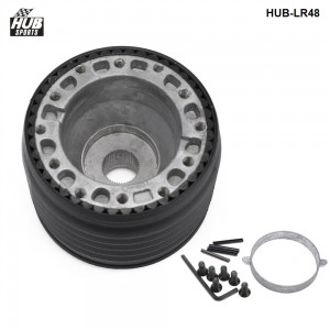 HUB sports Universal Steering Wheel Hub Adapter Quick Release Boss Kit For Land Rover Defender 48 Spline HUB-LR48