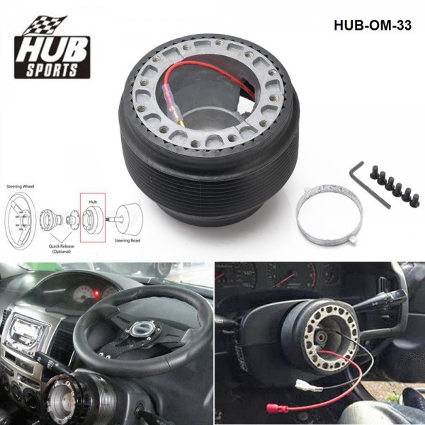 Hubsport Racing OM33 Boss Kit Steering Wheel Hub Steering Wheel Adapter For Mitsubishi HUB-OM-33