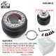 Hubsport Racing OM33 Boss Kit Steering Wheel Hub Steering Wheel Adapter For Mitsubishi HUB-OM-33