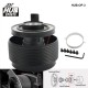 HUB sports Universal JDM Style 6-Bolt Steering Wheel Hub Adapter Quick Release Boss Kit For Volkswagen/Renault/Opel/Land Rover/Chevrolet/FIAT etc.