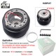 HUB Sports Car Quick Release Steering Wheel Boss Kit Racing Hub Adapter with 6 Bolts For FIAT HUBFIAT HUB Sports Car Quick Release Steering Wheel Boss Kit Racing Hub Adapter with 6 Bolts For FIAT HUBFIAT