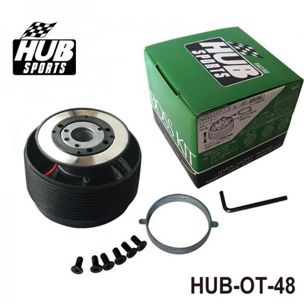 HUB SPORTS Auto Steering Wheel Quick Release Hub Boss Adapter Kit Mode OT-48 (T-17) FOR Toyota HUB-OT-48