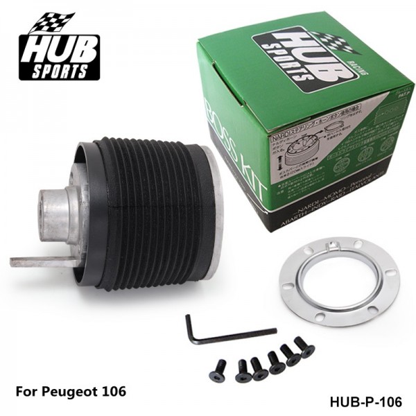 HUB SPORTS Steering Wheel Boss Kit Hub Kit for Peugeot 106 Universal HUB-P-106 HUB SPORTS Steering Wheel Boss Kit Hub Kit for Peugeot 106 Universal HUB-P-106