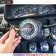 T-2 Universal Racing Steering Wheel Hub Adapter Boss Kit for Toyota HUB-T-2