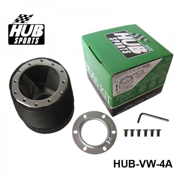 HUB SPORTS VW-4A Racing Steering Wheel Hub Adapter Boss Kit for Volkswagen Jetta Bora Gol Polo HUB-VW-4A