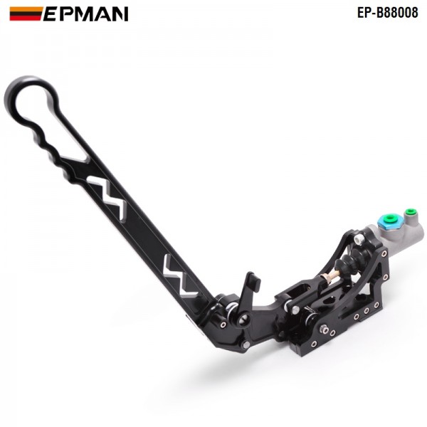 EPMAN Adjustable Billet Hydraulic Horizontal Drift Rally E-brake Racing Handbrake Lever EP-B88008 EPMAN Adjustable Billet Hydraulic Horizontal Drift Rally E-brake Racing Handbrake Lever EP-B88008