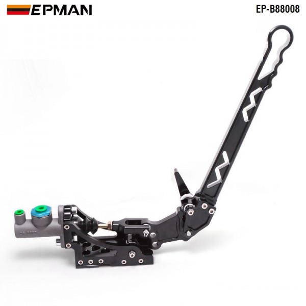 EPMAN Adjustable Billet Hydraulic Horizontal Drift Rally E-brake Racing Handbrake Lever EP-B88008 EPMAN Adjustable Billet Hydraulic Horizontal Drift Rally E-brake Racing Handbrake Lever EP-B88008