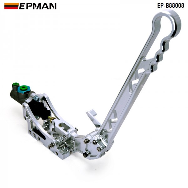 EPMAN Adjustable Billet Hydraulic Horizontal Drift Rally E-brake Racing Handbrake Lever EP-B88008 EPMAN Adjustable Billet Hydraulic Horizontal Drift Rally E-brake Racing Handbrake Lever EP-B88008