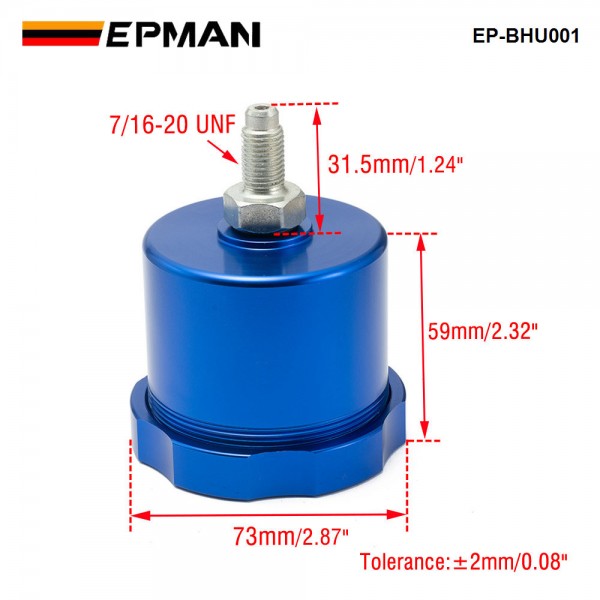 EPMAN Hydraulic Drift Handbrake Oil Tank for Hand Brake Fluid Reservoir E-brake EP-BHU001 EPMAN Hydraulic Drift Handbrake Oil Tank for Hand Brake Fluid Reservoir E-brake EP-BHU001