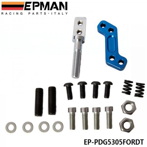 EPMAN Aluminum Racing Short Throw Shifter For 83-04 Ford Mustang T5 T-45 W/OD Black EP-PDG5305FORDT