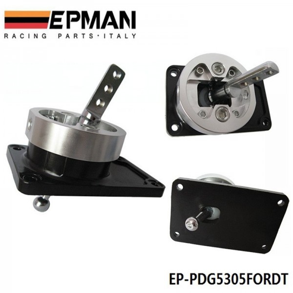 EPMAN Aluminum Racing Short Throw Shifter For 83-04 Ford Mustang T5 T-45 W/OD Black EP-PDG5305FORDT
