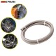 EPMAN -50M Braided Stainless Steel 3AN AN3 AN-3 Te-fl-on Brake Swivel Hose PTFE Hydraulic Brake Fuel Line Hose EP-TFL03