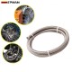 EPMAN -50M Braided Stainless Steel 3AN AN3 AN-3 Te-fl-on Brake Swivel Hose PTEF Hydraulic Brake Fuel Line Hose  EP-TFL03