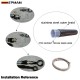 EPMAN -50M Braided Stainless Steel 3AN AN3 AN-3 Te-fl-on Brake Swivel Hose PTFE Hydraulic Brake Fuel Line Hose EP-TFL03