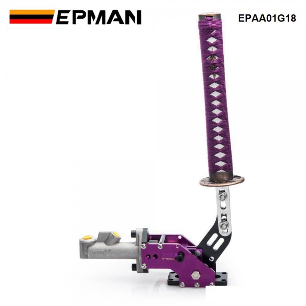 EPMAN 10SETS/CARTON Samurai Sword Type Universal Hydraulic Handbrake ebrake Racing Parking Emergency Brake Lever EPAA01G18-10T
