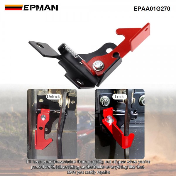 EPMAN Lockable Spring Parking Brake for Polaris RZR,Ranger 800,900,1000,XP900,XP1000 Turbo S Accessories EPAA01G270 EPMAN Lockable Spring Parking Brake for Polaris RZR,Ranger 800,900,1000,XP900,XP1000 Turbo S Accessories EPAA01G270