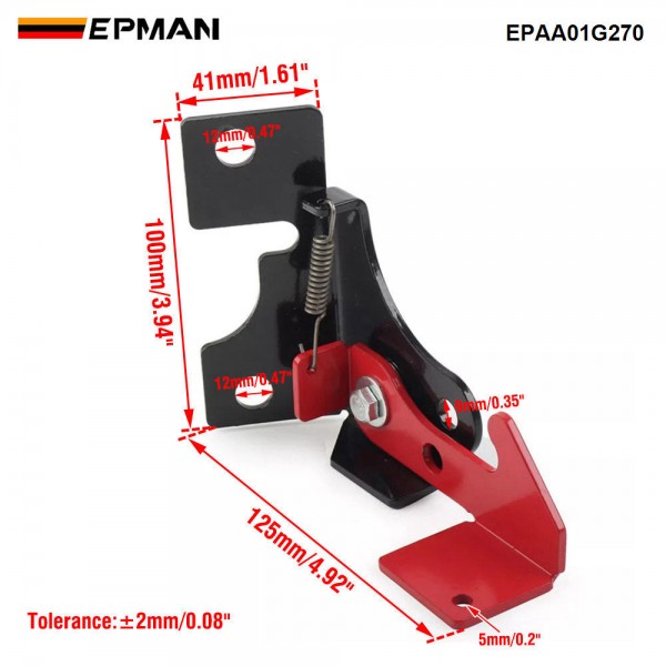 EPMAN Lockable Spring Parking Brake for Polaris RZR,Ranger 800,900,1000,XP900,XP1000 Turbo S Accessories EPAA01G270 EPMAN Lockable Spring Parking Brake for Polaris RZR,Ranger 800,900,1000,XP900,XP1000 Turbo S Accessories EPAA01G270