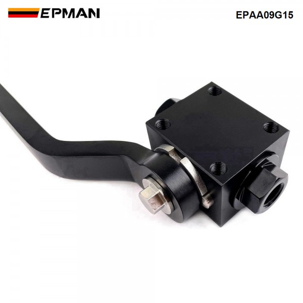 EPMAN 1/8" NPT CNC Aluminium Brake Line Lock Shut Off Valve Fuel Flow Control Cut Off Valve Fitting EPAA09G15 EPMAN 1/8" NPT CNC Aluminium Brake Line Lock Shut Off Valve Fuel Flow Control Cut Off Valve Fitting EPAA09G15