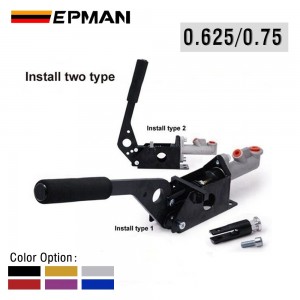 EPMAN Universal 0.75 / 0.625 Hydraulic Drifting Racing Hand Brake Handbrake Rally E-Brake Lever Kit JDM E-Brake 